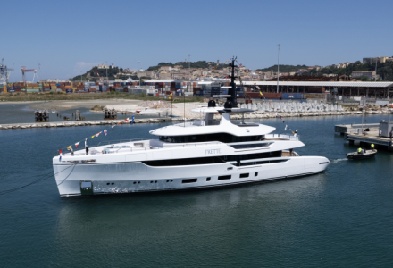 43m Frette Delivered by Columbus Yachts 