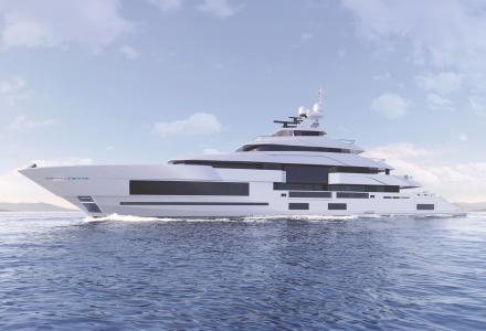 The Italian Sea Group Launches New 67m Superyacht from Admiral Fleet