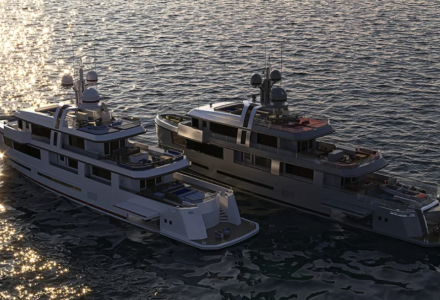 43m Phobos and Deimos Revealed by Gian Paolo Nari and Aegean Yachts