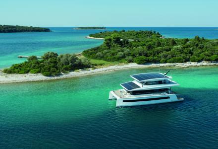 New Silent 62 3-Deck Open Solar Electric Catamaran Makes Its Global Debut in Cannes