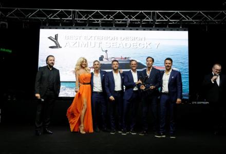 Double Victory For Azimut at the World Yachts Trophies 2024