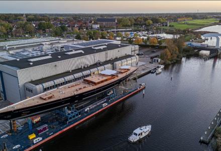 65m Aqaurius Launched by Royal Huisman