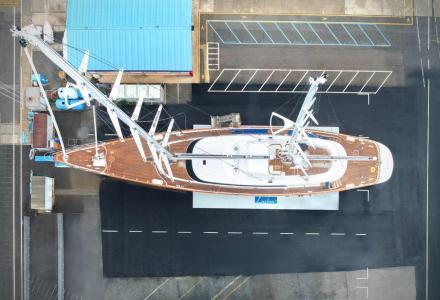 Lusben Begins Refit Work on S/Y Rosehearty