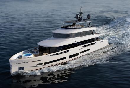 Sirena Yachts Reveals More Details About Its New Superyacht Project Sirena 118 at FLIBS