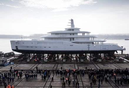 Third Amels 80 Launched by Damen Yachting