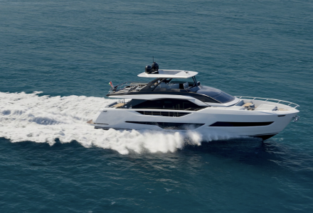 New 800 Flybridge Yacht Introduced by Ferretti Yachts