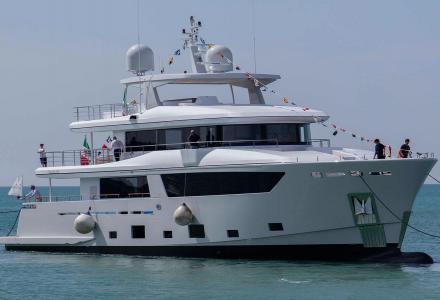 33m superyacht Narvalo launched at Cantiere delle Marche