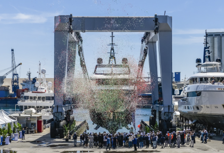 42m Explorer Big Naan Launched by Columbus Yachts  