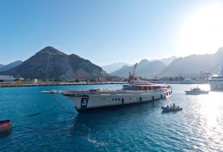 62m Simena Launched by Ares Yachts