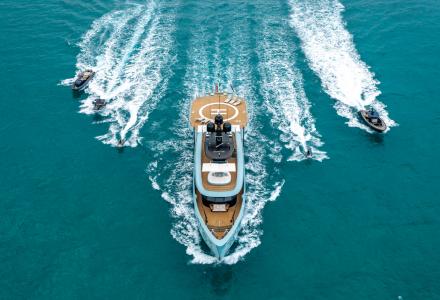 Inside Alia Yachts 55m Limerence