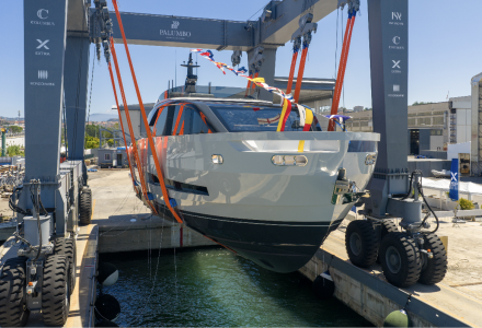 First Extra Yachts X90 Fast Model Hits the Water Ahead of Cannes Debut