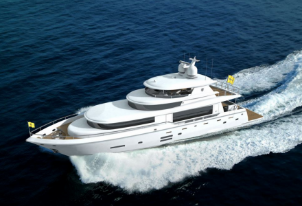 First Johnson 93 yacht launched