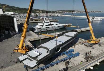 ISA Yachts Begins Outfitting Phase for 38m Viper 130