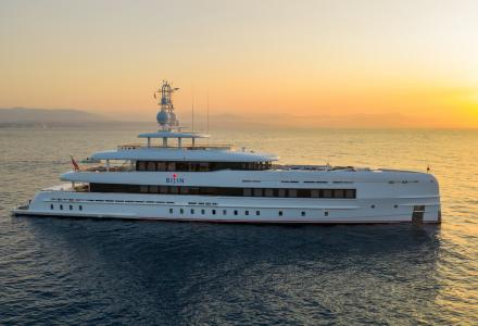 50m Heesen's Bijin Completes Nine-Month Refit at Monaco Marine