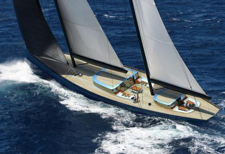 Adam Voorhees unveils 70m sailing yacht design