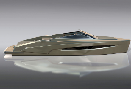 Italian shipyard presents new yacht billed as seaborne Bentley GT