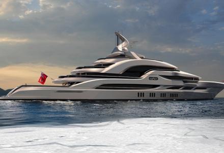 Oceanco unveils 90m superyacht concept 