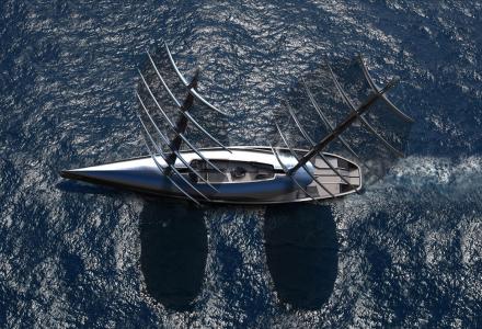 Timur Bozca unveils 55m sailing yacht concept