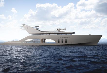 Hareide Design introduces 108m megayacht concept