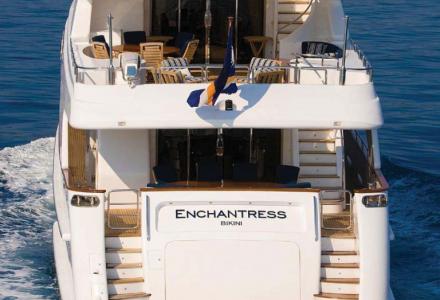 35m yacht Enchantress spotted in Monaco