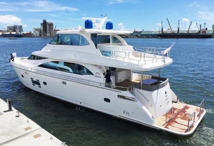 Horizon Yachts launches new E75 motor yacht