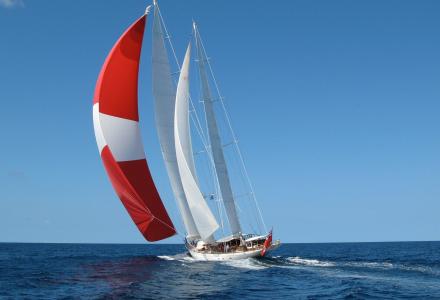 55m sailing yacht Adele completes refit at Royal Huisman
