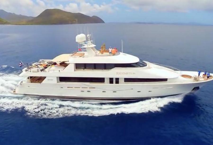 yacht named redemption