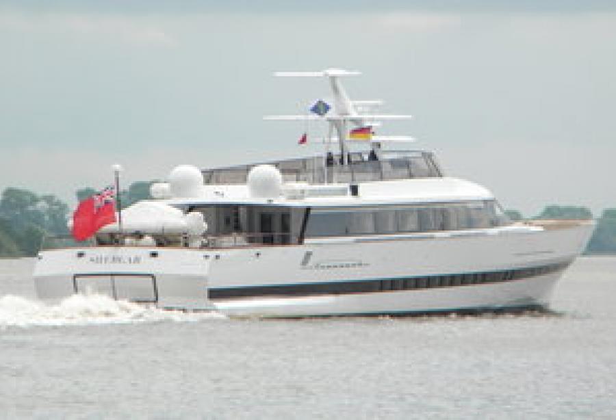 motor yacht shergar