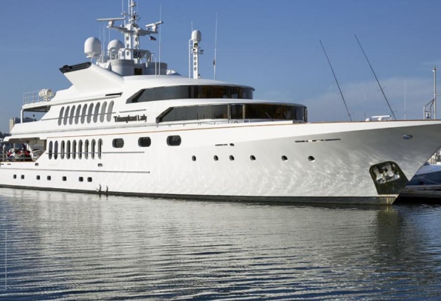 triumphant lady yacht