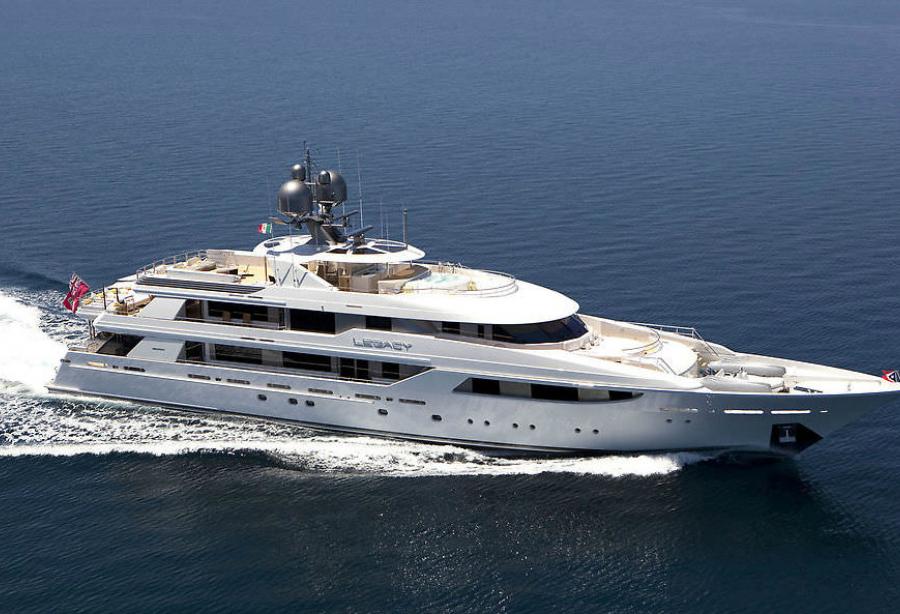 motor yacht legacy for sale