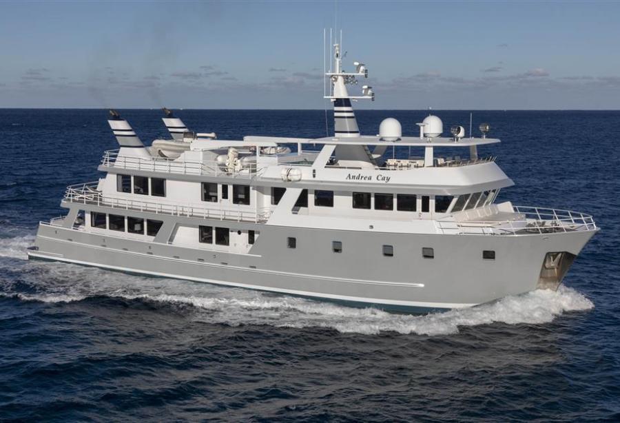 aluminum motor yachts for sale