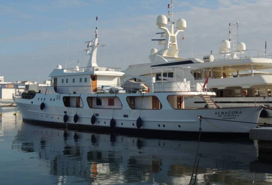Motor Yacht Albacora Of Tortola Wilton Fijenoord Yacht Harbour