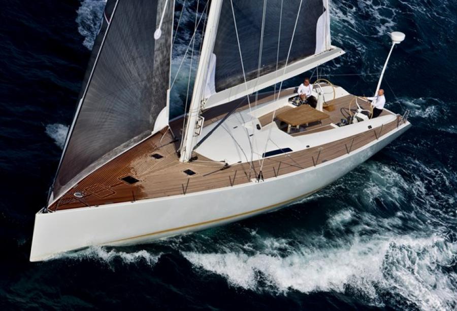 white dolphin sailing yacht