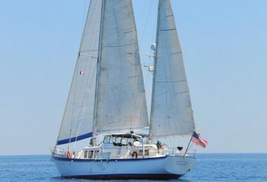 white eagle sailing yacht