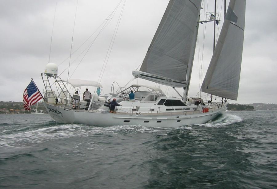 Sailing yacht Sorcecer II Cookson Boat Yacht Harbour