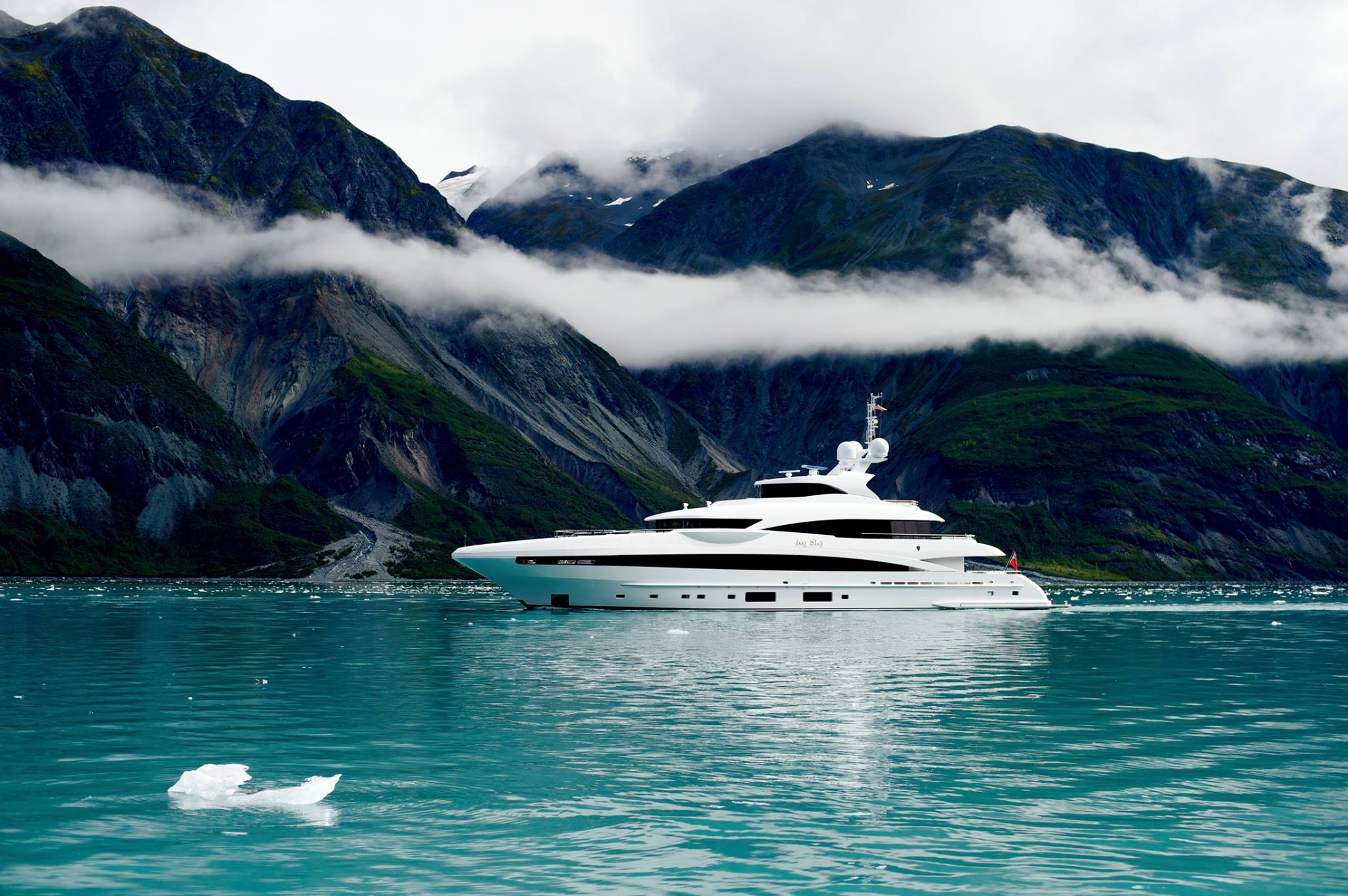 yacht in alaska