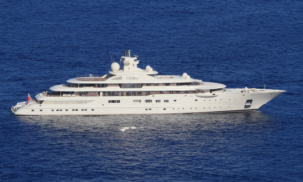 motor yacht dilbar owner