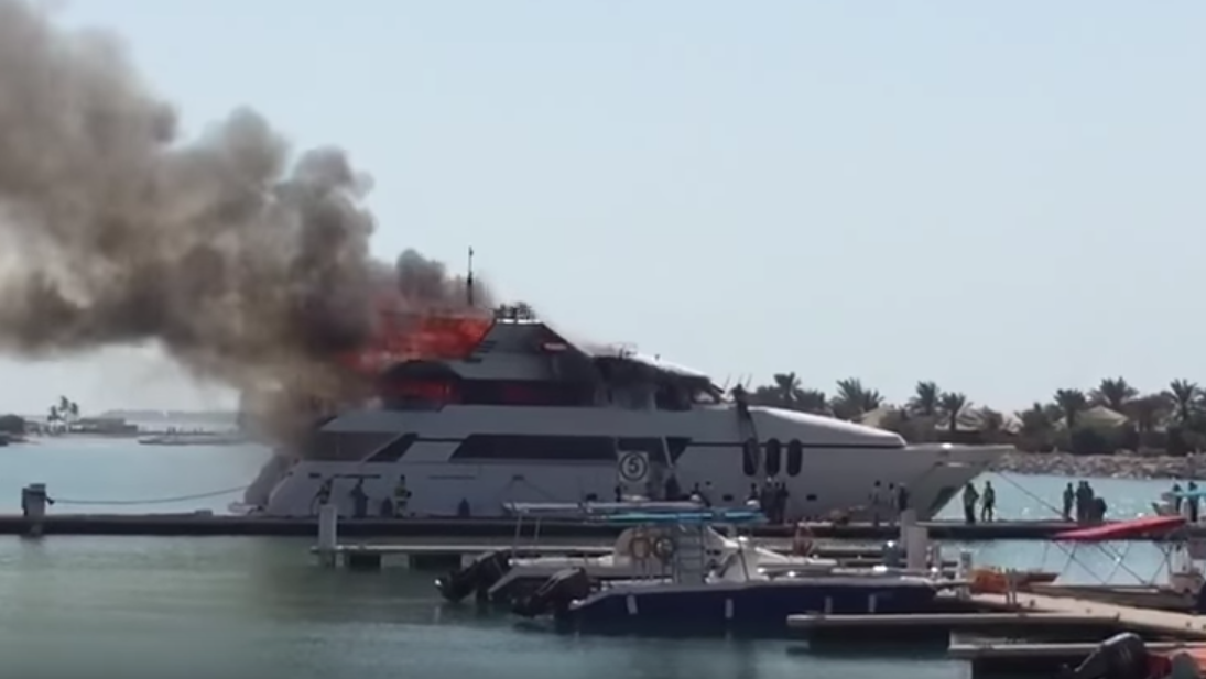 yacht harbor tower fire