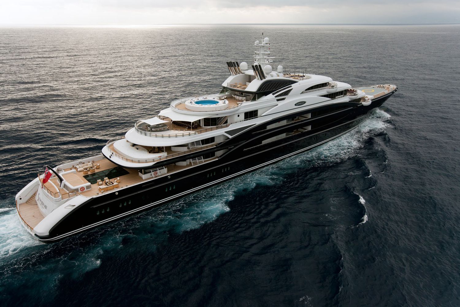 who owns a mega yacht