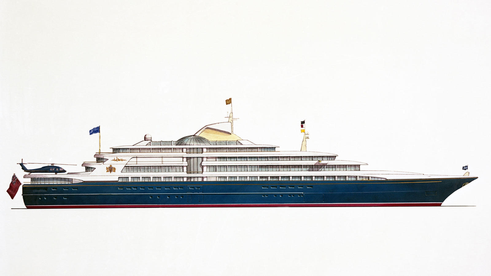 royal yacht design