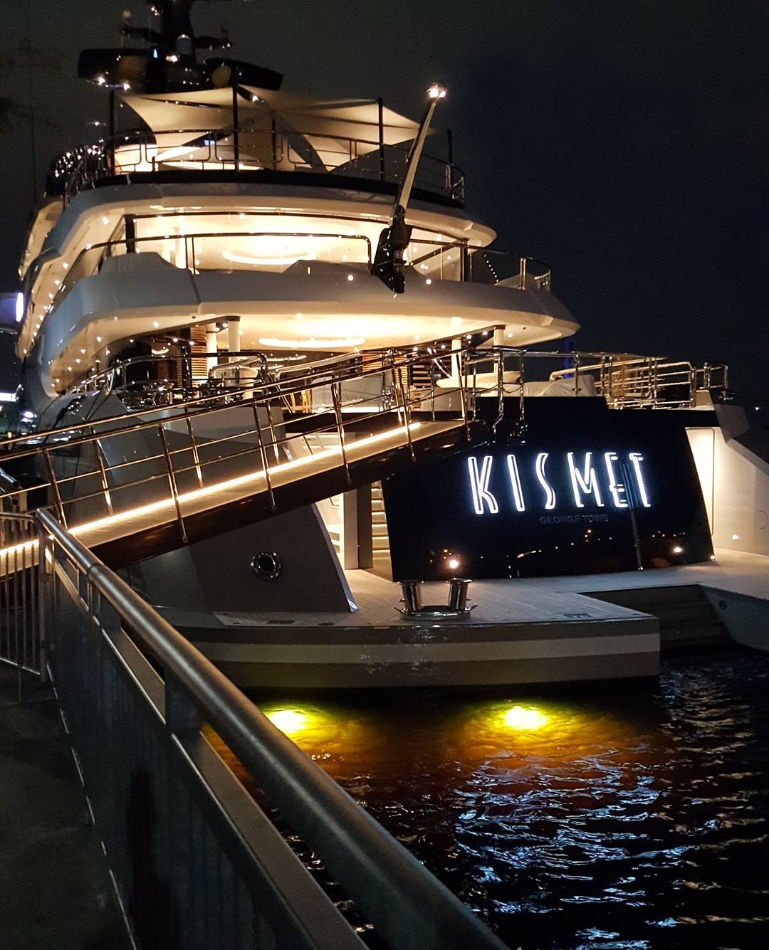 Lurssen Kismet spotted in Jacksonville, Florida - Yacht Harbour