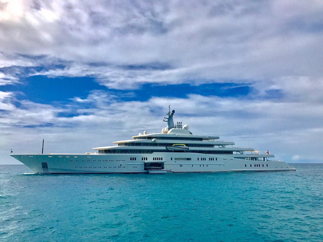 Eclipse Spotted In St Martin The Caribbean Yacht Harbour