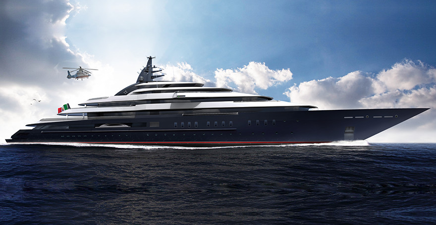 lurssen yachts under construction