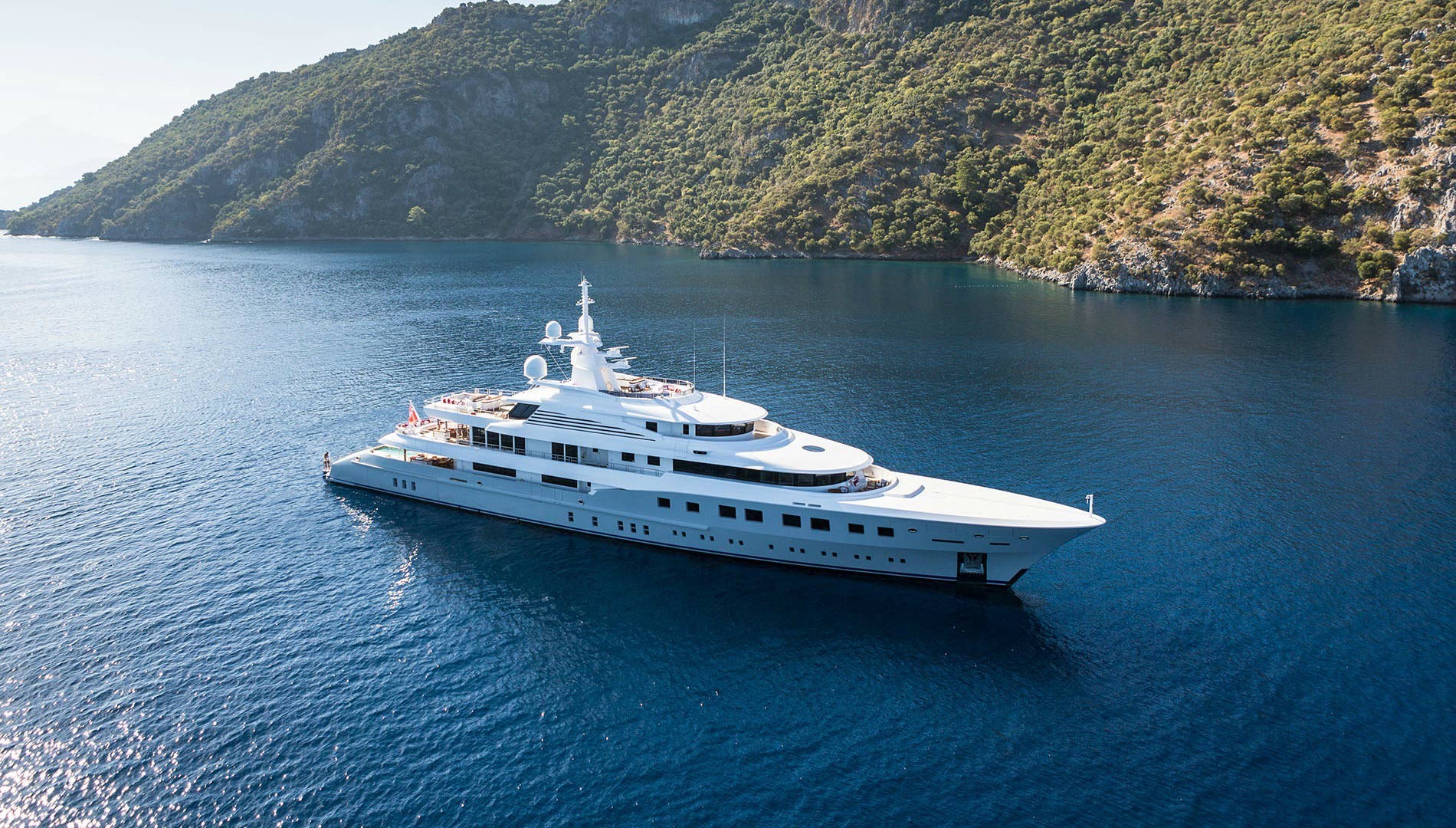 how much does a super yacht cruise cost