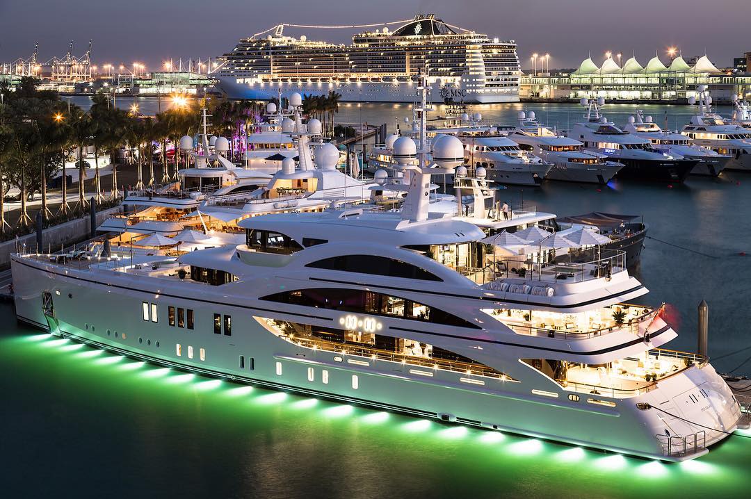 mega yachts fort lauderdale