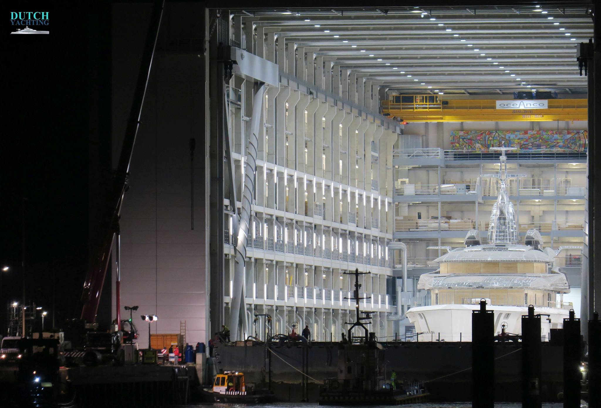 Oceanco's 105m Project Bravo technical launch Yacht Harbour