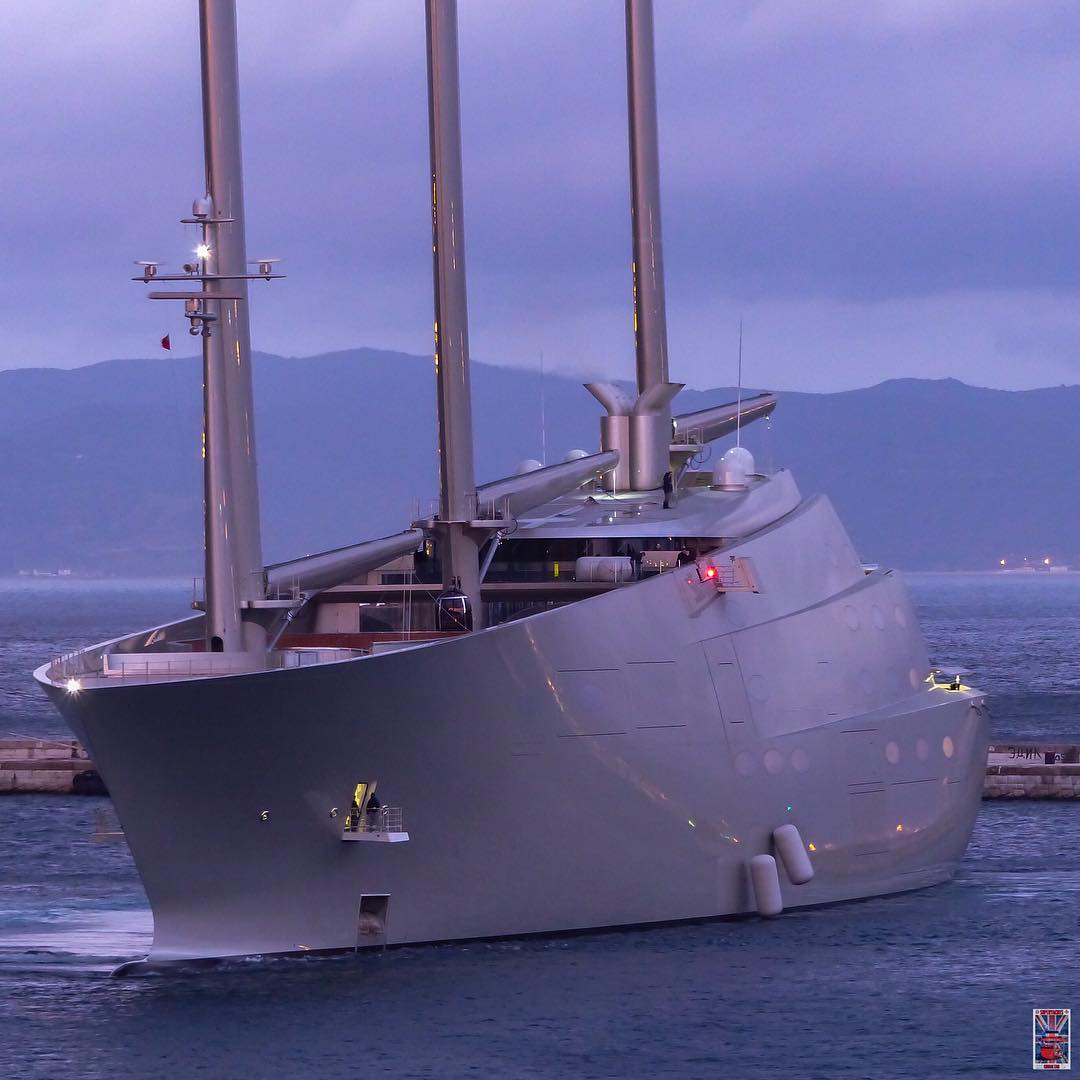 Superyachtfan - The yacht Steel is in Gibraltar We are