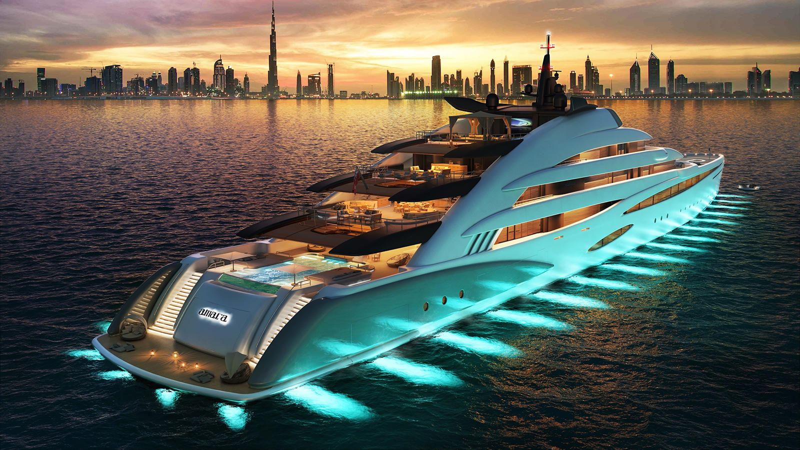 future mega yachts