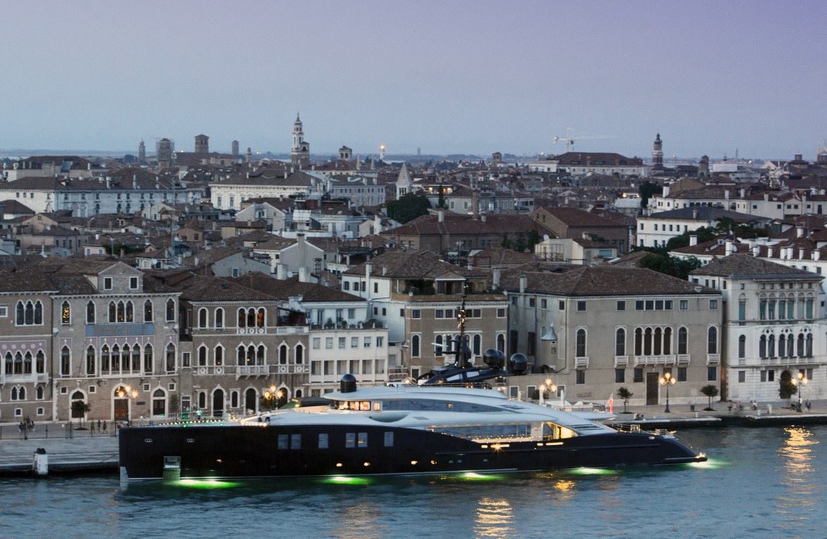 yachts in venice today