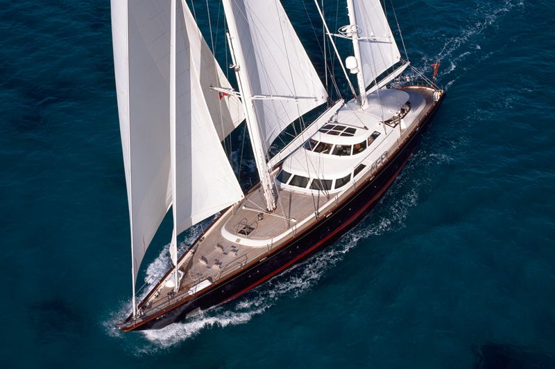Sailing yacht Norfolk Star Perini Navi Yacht Harbour